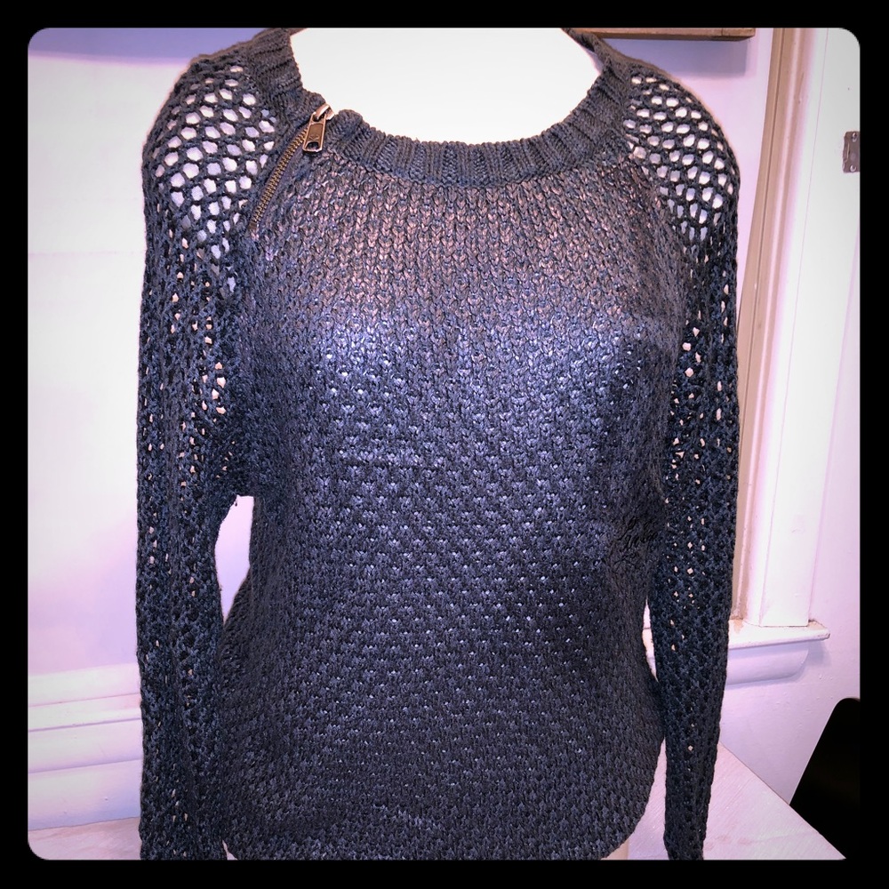 Harley Davidson pewter Sweater